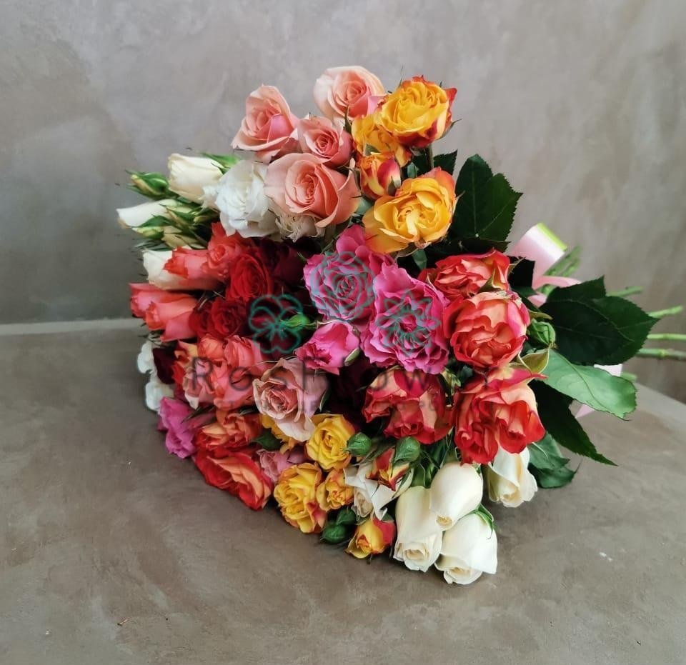 Букет цветов из: Розы в Нефтегорске Краснодарского края