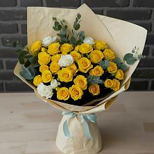 Букет цветов из:  Розы в Нефтегорске Краснодарского края