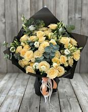Букет цветов из:  Розы и Лизиантусы в Нефтегорске Краснодарского края