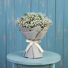 Букет цветов из:  Гипсофила в Нефтегорске Краснодарского края