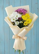 Букет цветов из:  Хризантемы в Нефтегорске Краснодарского края