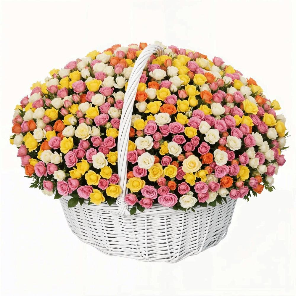 Премиум букет из: Розы в Нефтегорске Краснодарского края