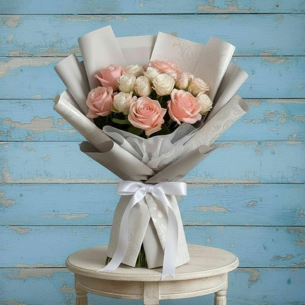 Букет цветов из: Розы в Нефтегорске Краснодарского края