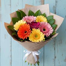 Букет цветов из:  Герберы в Нефтегорске Краснодарского края