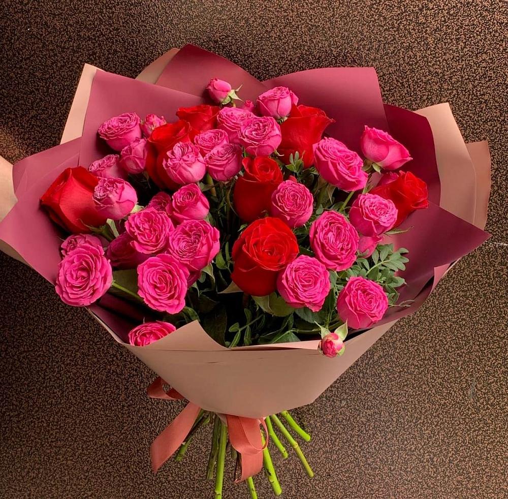 Букет В объятьях нежности в Нефтегорске Краснодарского края