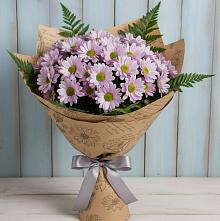 Букет цветов из:  Хризантемы #REPLACE_PRED# Нефтегорске Краснодарского края