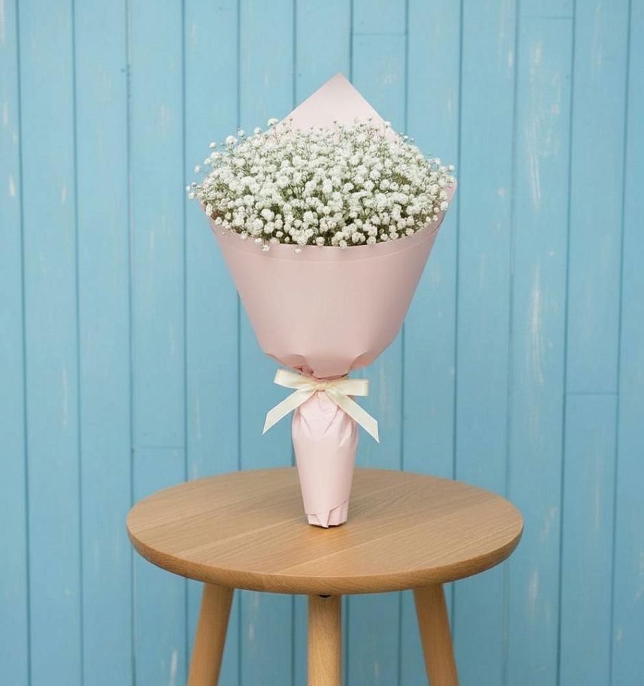 Букет цветов из: Гипсофила в Нефтегорске Краснодарского края