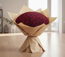 Букет 101 Красная роза #REPLACE_PRED# Нефтегорске Краснодарского края