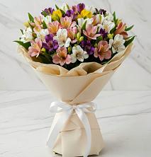 Букет цветов из:  Альстромерии в Нефтегорске Краснодарского края