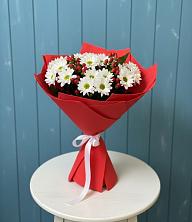 Букет цветов из:  Хризантемы в Нефтегорске Краснодарского края