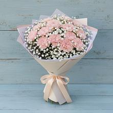 Букет цветов из:  Гвоздики в Нефтегорске Краснодарского края