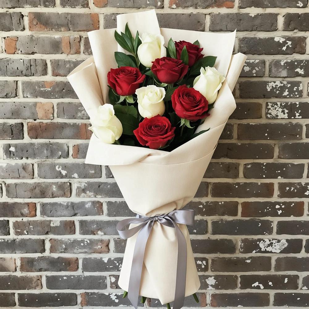 Букет цветов из: Розы в Нефтегорске Краснодарского края