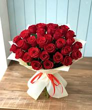 Букет 29 Красных роз #REPLACE_PRED# Нефтегорске Краснодарского края