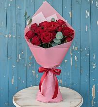 Букет цветов из:  Розы в Нефтегорске Краснодарского края