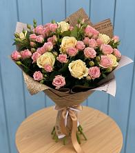 Букет цветов из:  Розы в Нефтегорске Краснодарского края