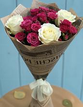 Букет цветов из:  Розы в Нефтегорске Краснодарского края
