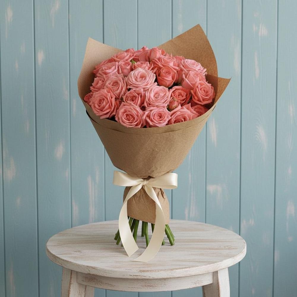 Букет цветов из: Розы в Нефтегорске Краснодарского края