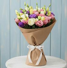 Букет цветов из:  Лизиантусы в Нефтегорске Краснодарского края