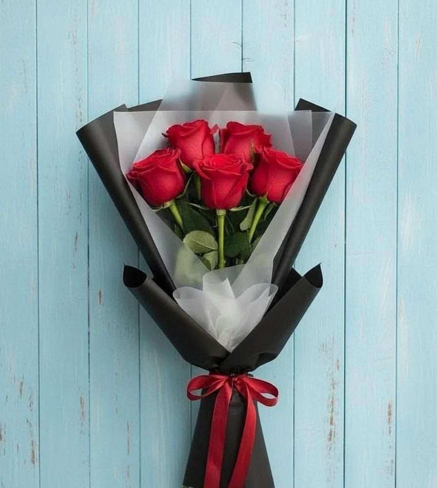 Букет цветов из: Розы в Нефтегорске Краснодарского края